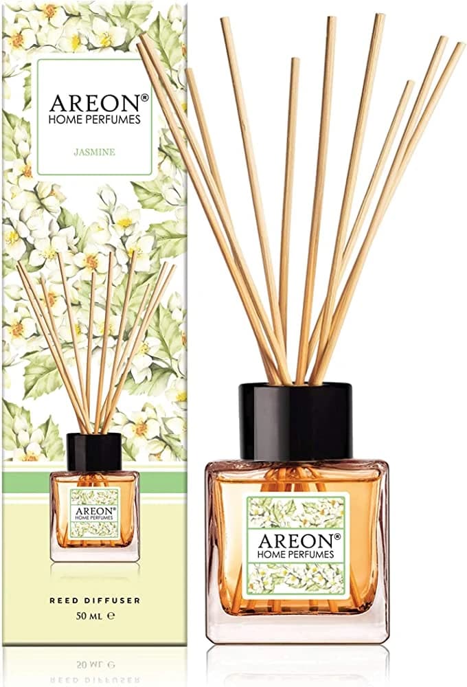 Areon Home Diffuser With Reeds Botanic Jasmine Scent 50 Ml