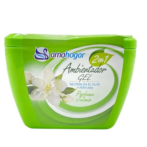 Amahogar Oval Gel air freshener 90 gm jasmine