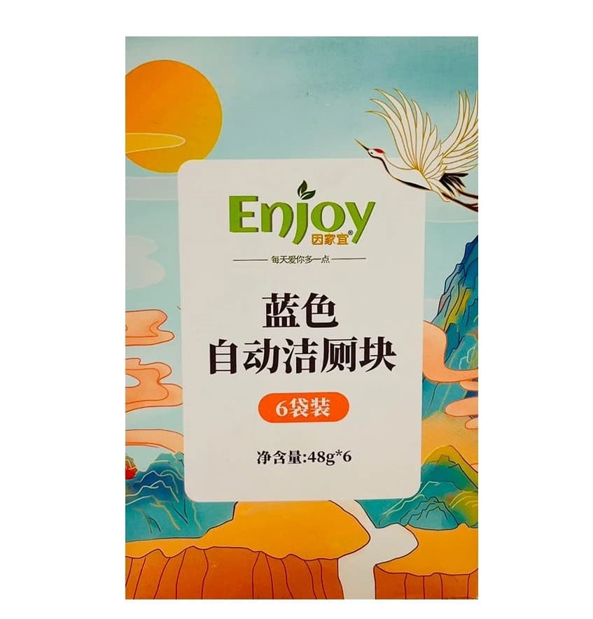 Enjoy toilet cleaner 48gm 6pcs
