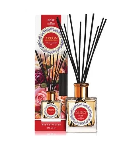 Areon Home Reed Diffuser Rose & Lavender Oil 150ml