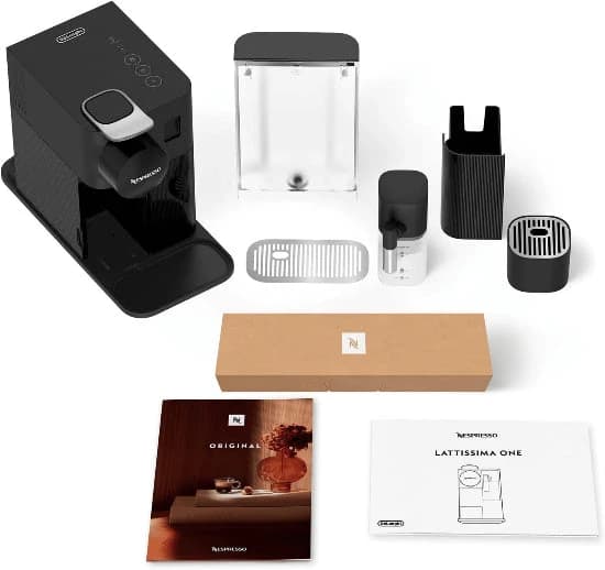 Nespresso Coffee Maker Machine - Lattissima One Black