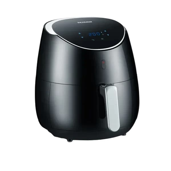 Severin Air Fryer, Air Technology Ceramic 8 Automatic, 5L, 2000W, Black