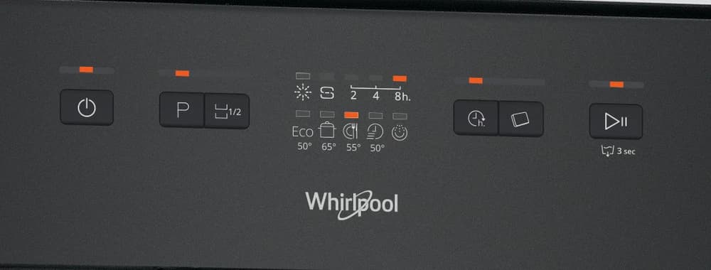 WHirlpool Dishwasher 5 Program 13 Sets - Inox