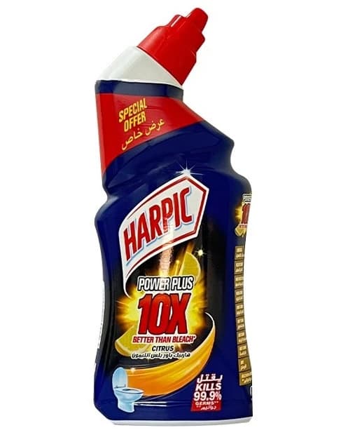 Harpic Power Plus Toilet Cleaner Lemon Scent 495 ml