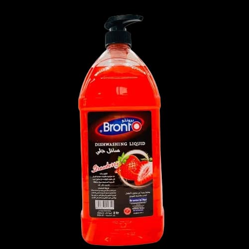 Bronto dishwashing liquid strawberry 2 liters