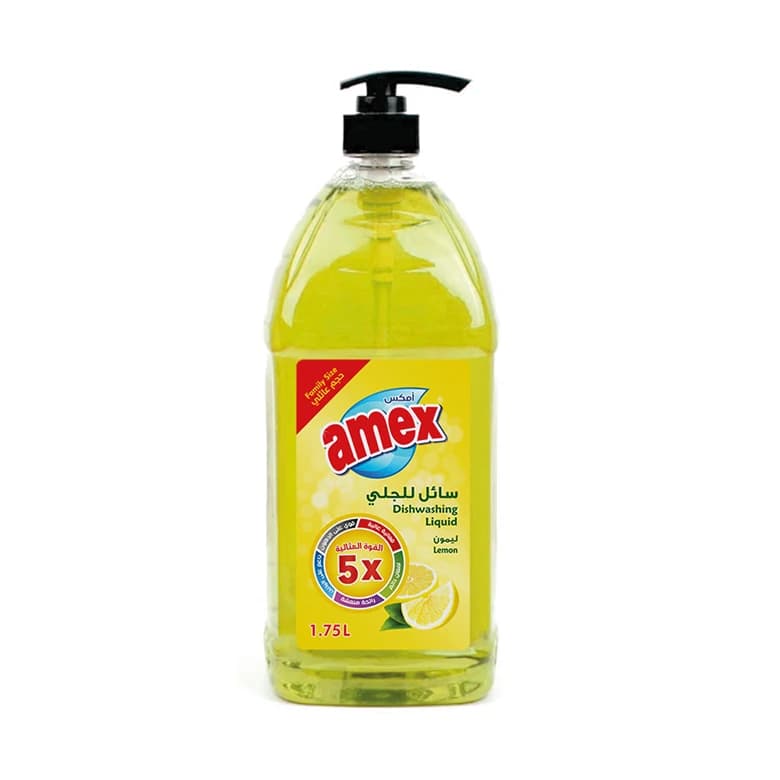 Amex dishwashing liquid lemon 1.75 liters