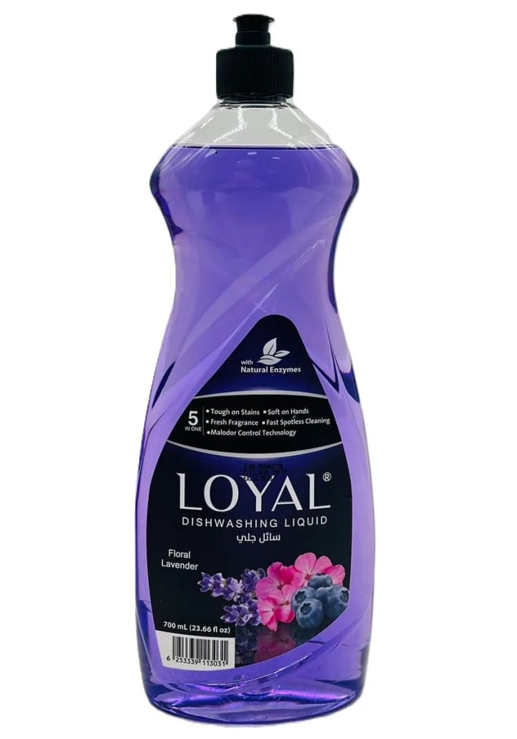 Loyal dishwashing liquid floral lavender 700ml