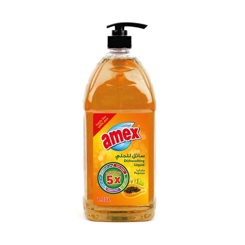 Amex dishwasher liquid papaya 1.75 litres
