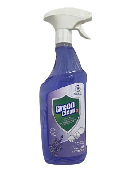 Green Clean Disinfectant Lavender Multi-Spray 500 ml