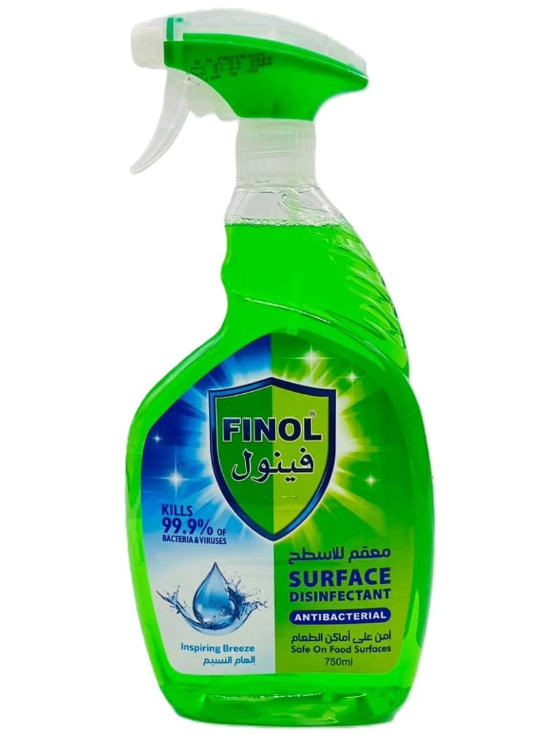 Finol Surface Disinfectant Inspiring Breeze Scent 750ml