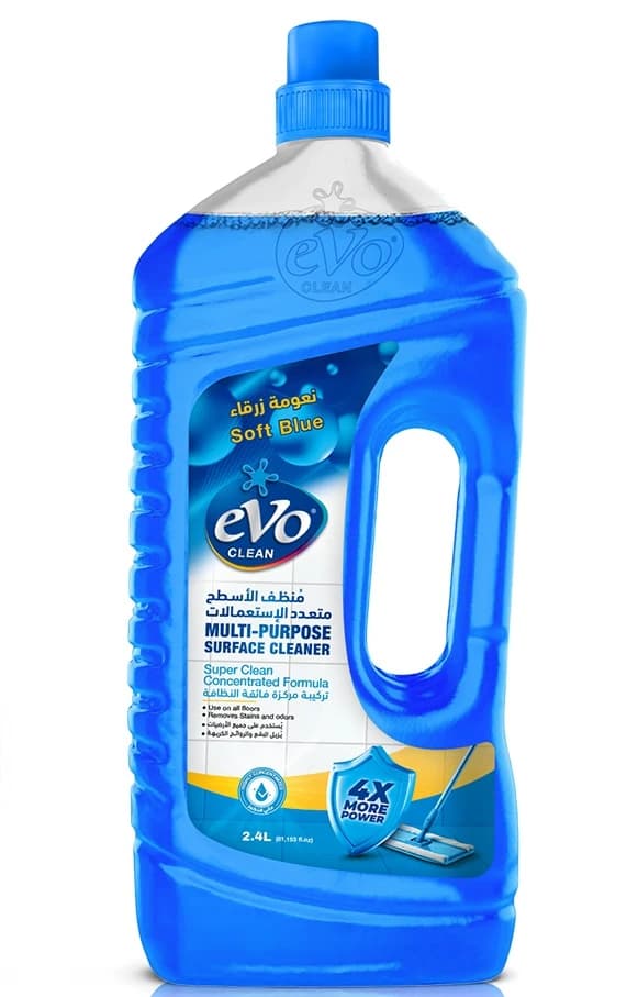 Evo Clean Soft Blue Multi-Purpose surface Cleaner 2.4l