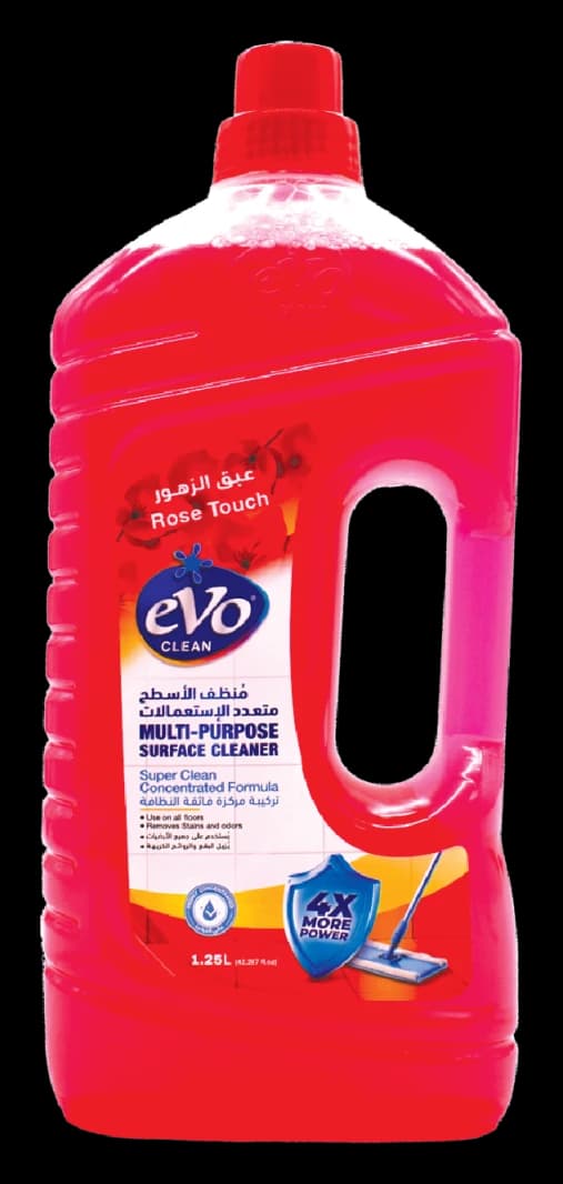 Evo Clean rose touch Multi-Purpose surface Cleaner 1.25l