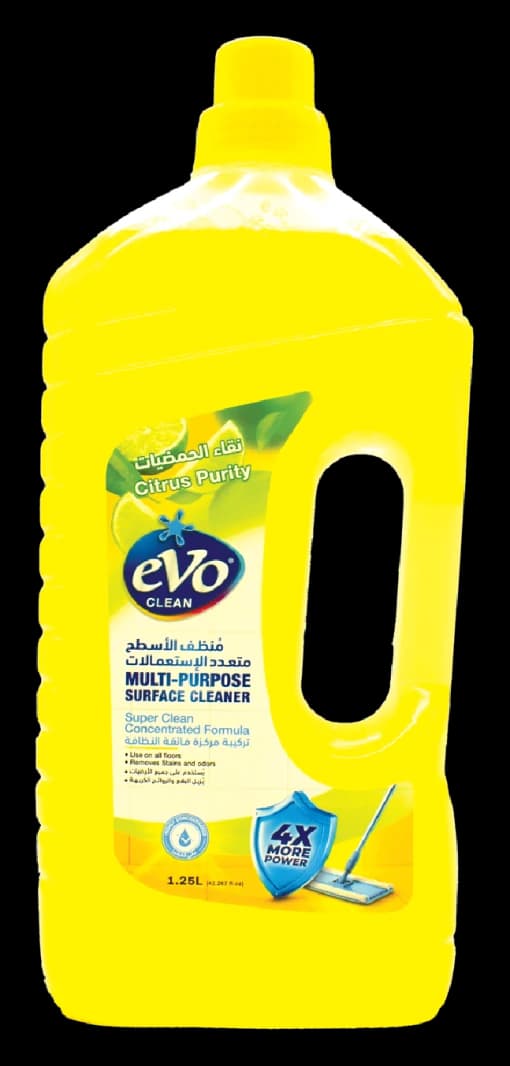 Evo Clean citrus purity Multi-Purpose surface Cleaner 1.25l