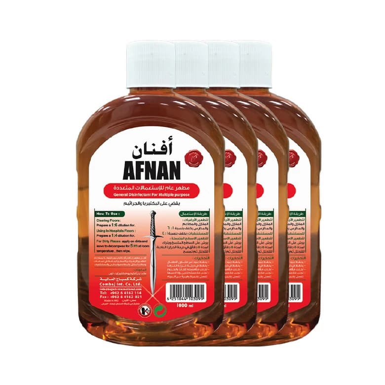 Afnan General Disinfectant 4 Pieces 500ml