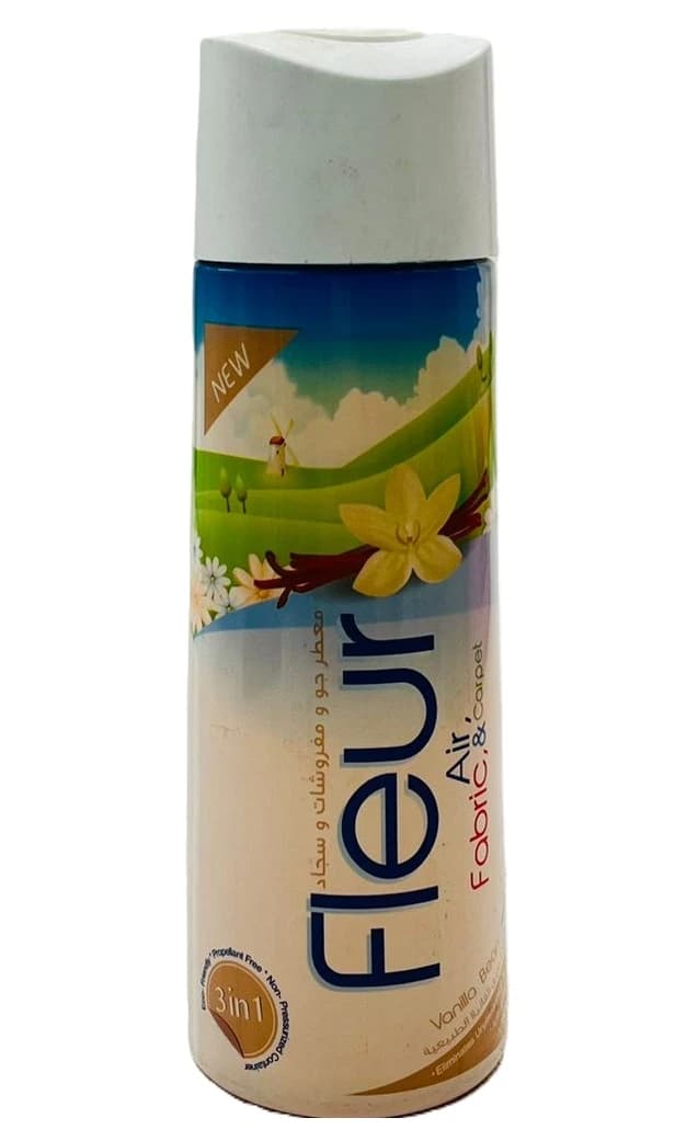 Fleur fabric & carpet air freshener vanilla beans refill 300ml