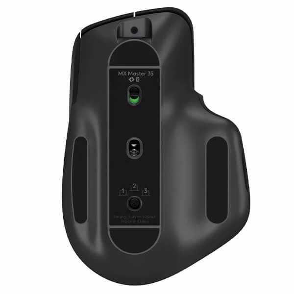 LOGITECH MX MASTER 3S WIRELESS MOUSE 8K DPI TRACK - GRAPHITE