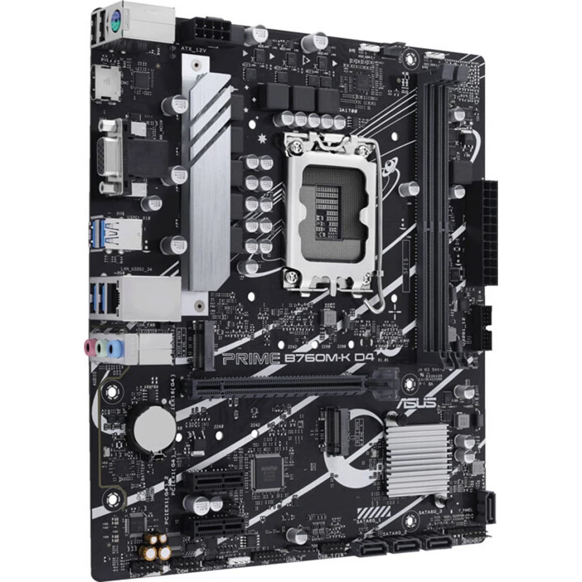 ASUS PRIME B760M-K D4 Intel 13th Gen Motherboard PCIe 4.0 DDR4 2xM.2 PCIe 4.0 Mainboard