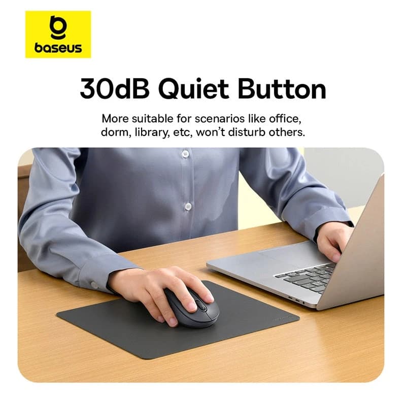 Baseus F02 Ergonomic Bluetooth + 2.4G Wireless Mouse