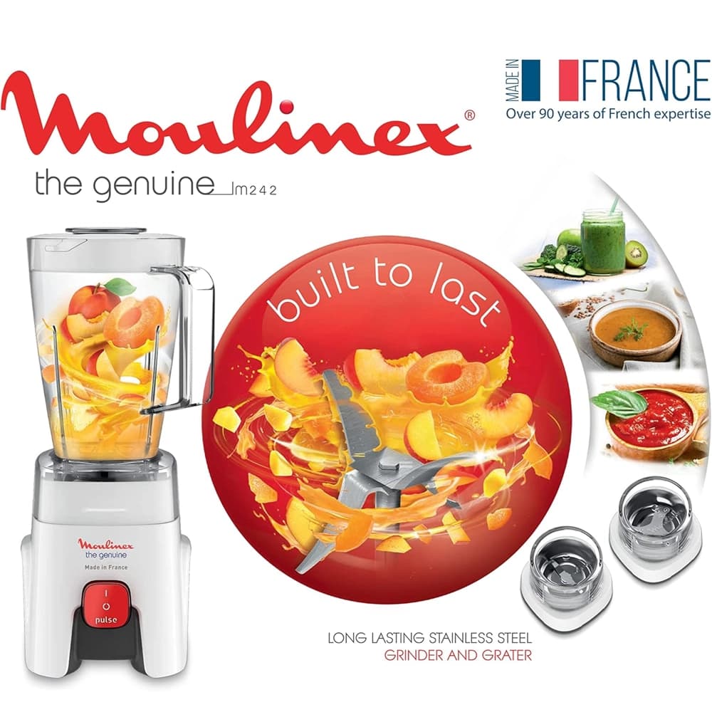 Moulinex Blender with One Grinder 1.75L 500W