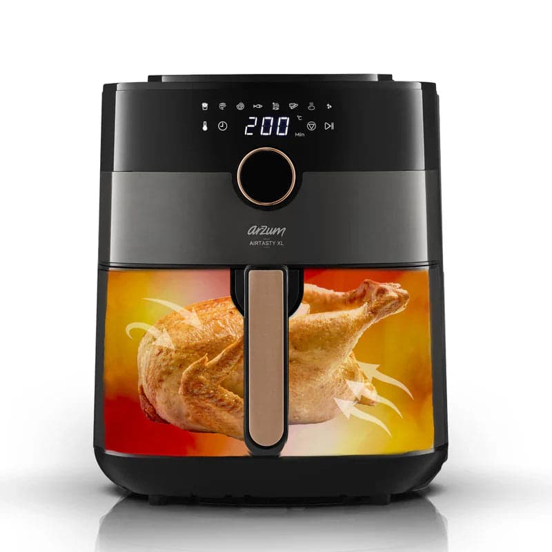 Arzum Air Fryer 6L 1750W 8 Preset Programs