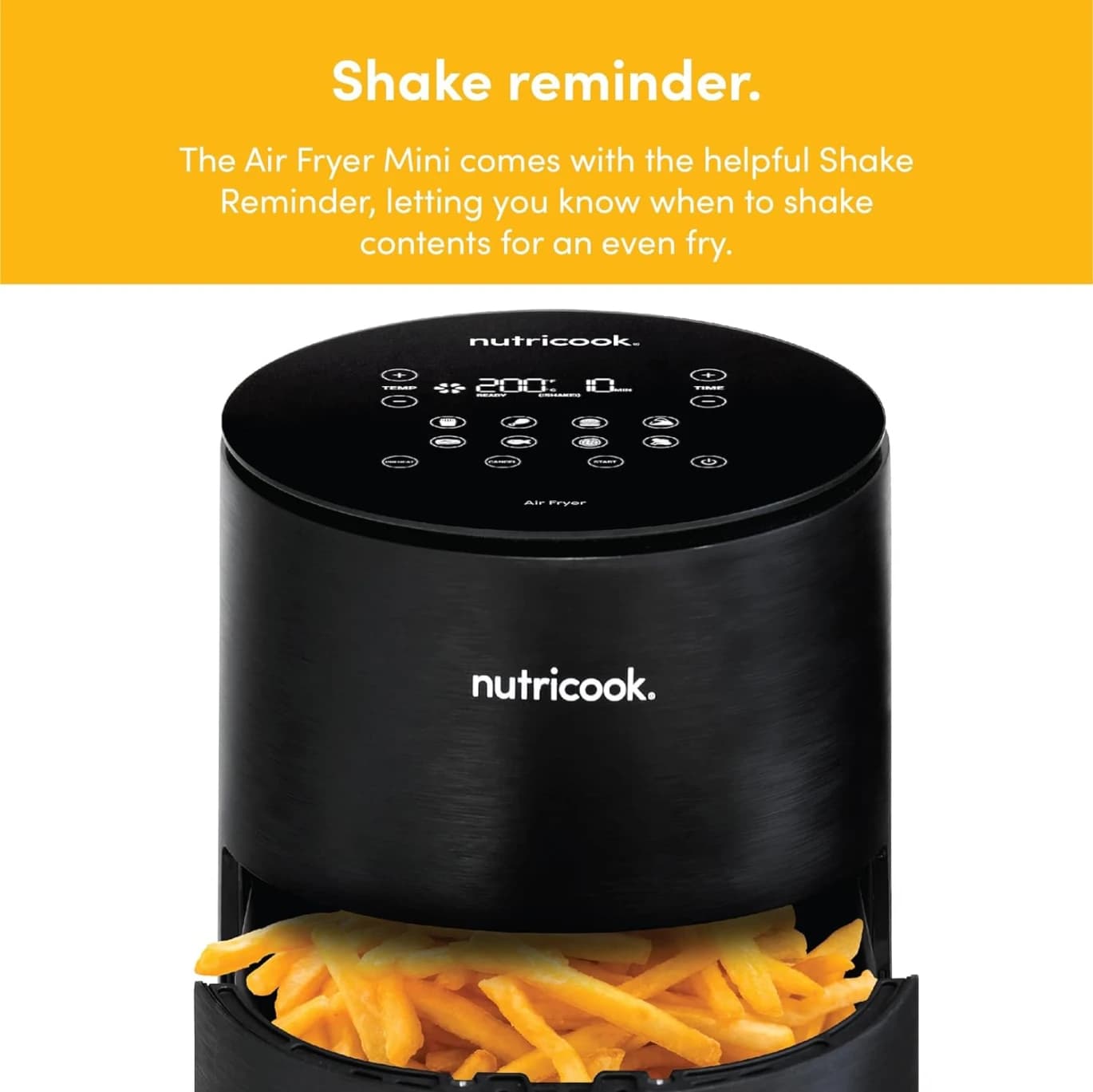 Nutricook Air Fryer Mini / 3.3L / Digital Display