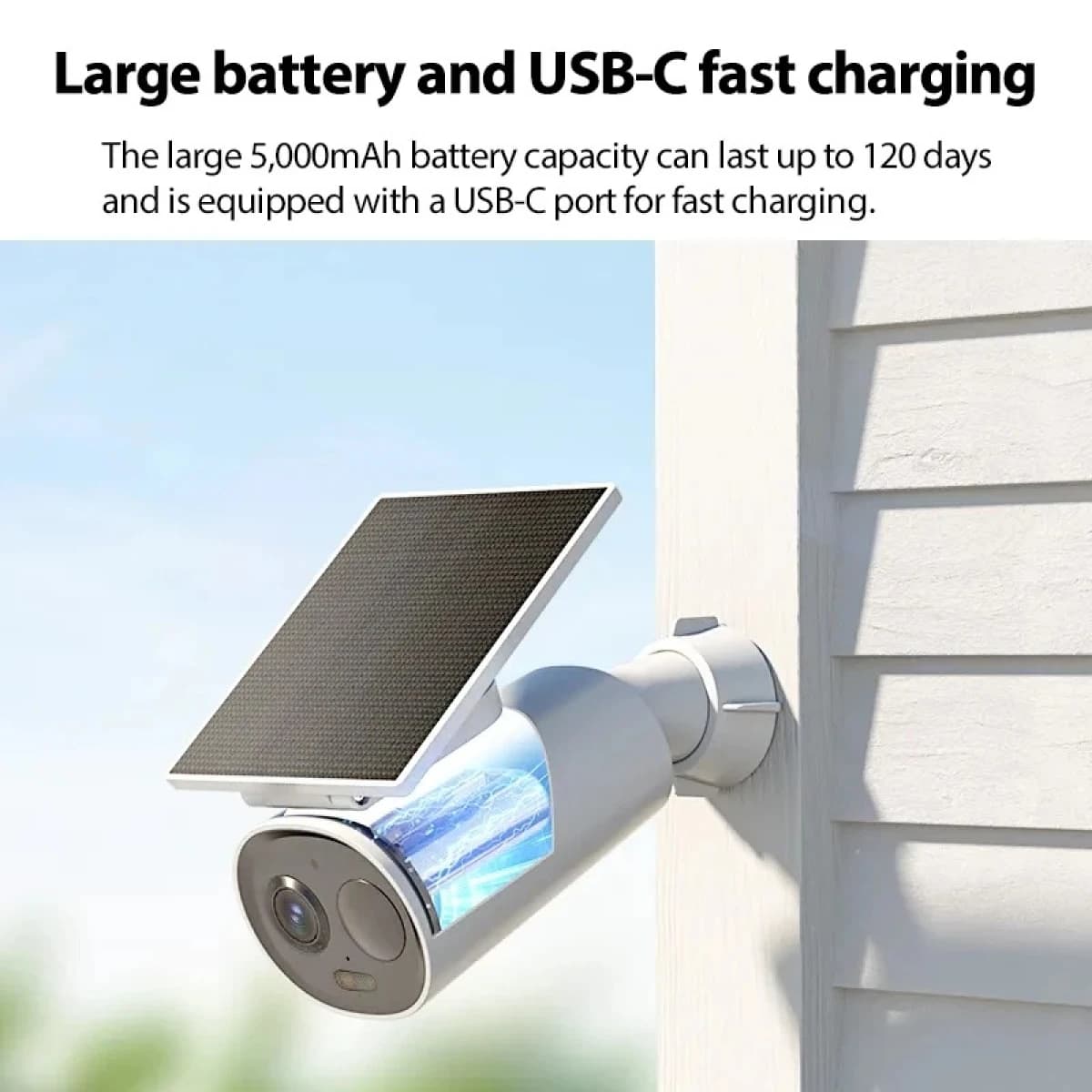 IMOU Cell 3C Solar Security Camera with Battery, Wireless WIFI for Outdoor with Two-Way Talk
