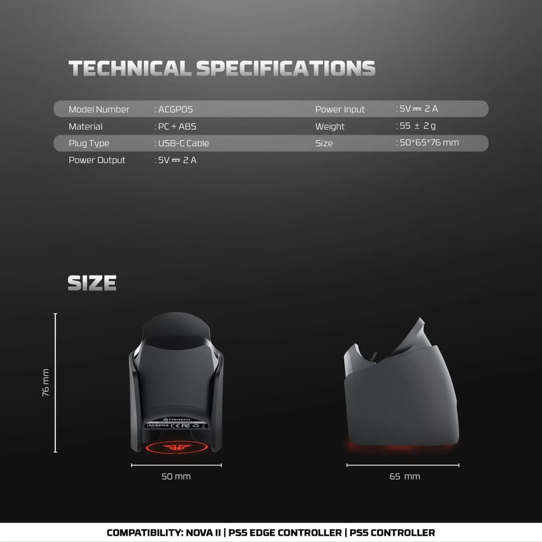 FANTECH ACGP05 Charging Dock for WGP15