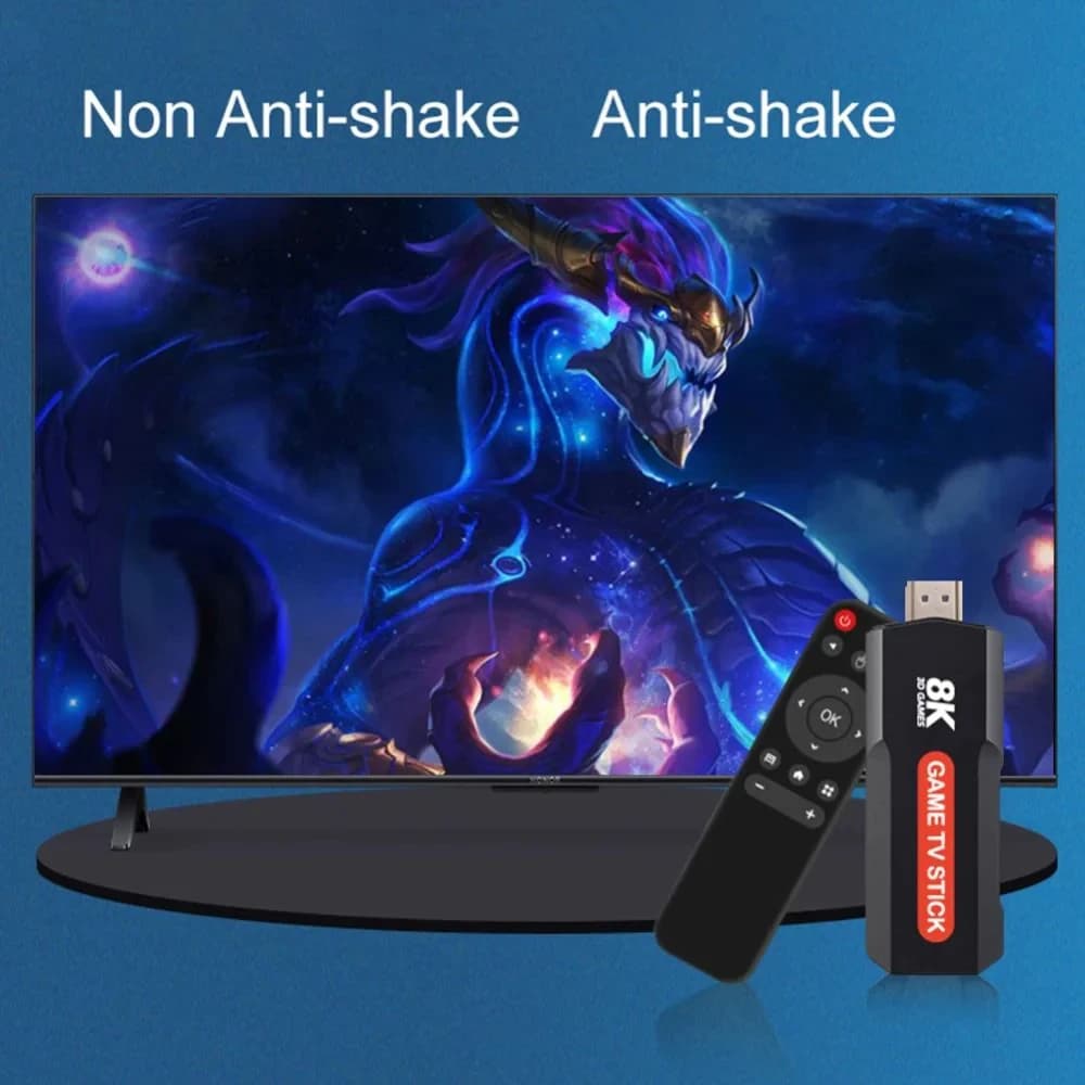 Wireless 2.4G Game Console with Quad-Core