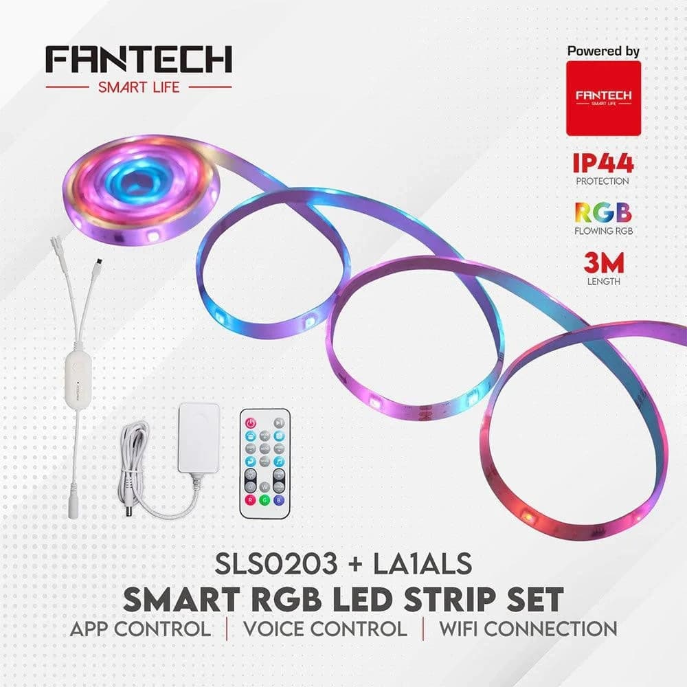 Fantech Smart RGB LED Strip Set SLS0203 + LA1ALS 3m