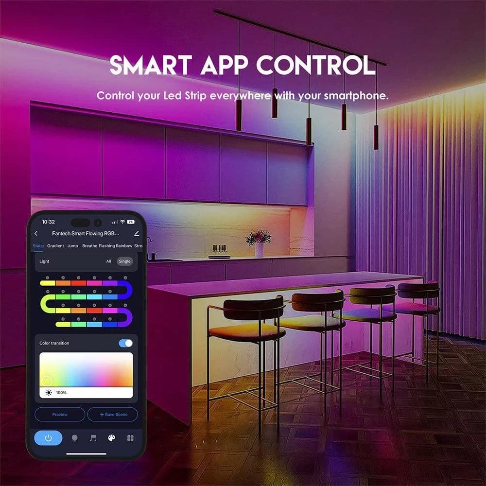 Fantech Smart RGB LED Strip Set SLS0203 + LA1ALS 3m
