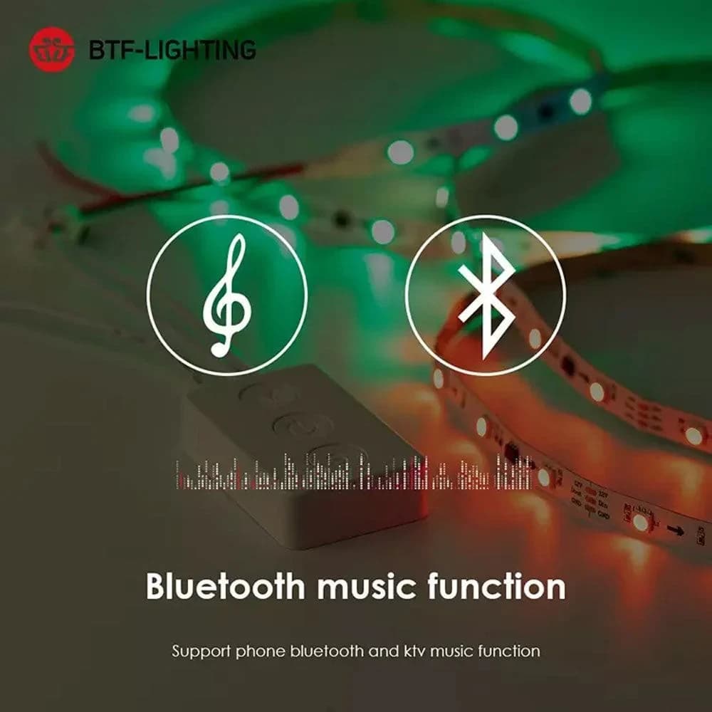 BTF-Lighting Dreamcolor LED Strip Light with Bluetooth