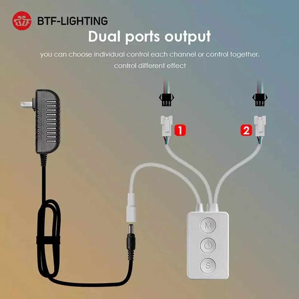 BTF-Lighting Dreamcolor LED Strip Light with Bluetooth