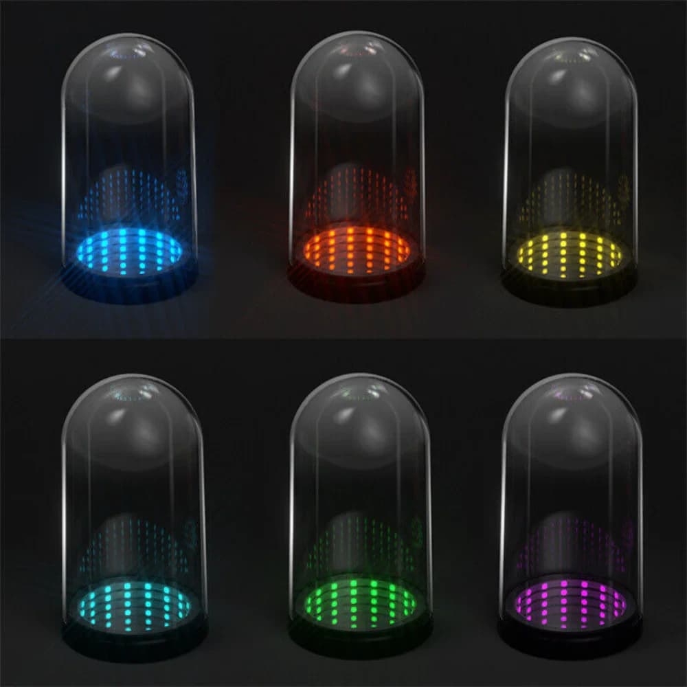Storage Display Boxes with LED Lights and Dustproof Design