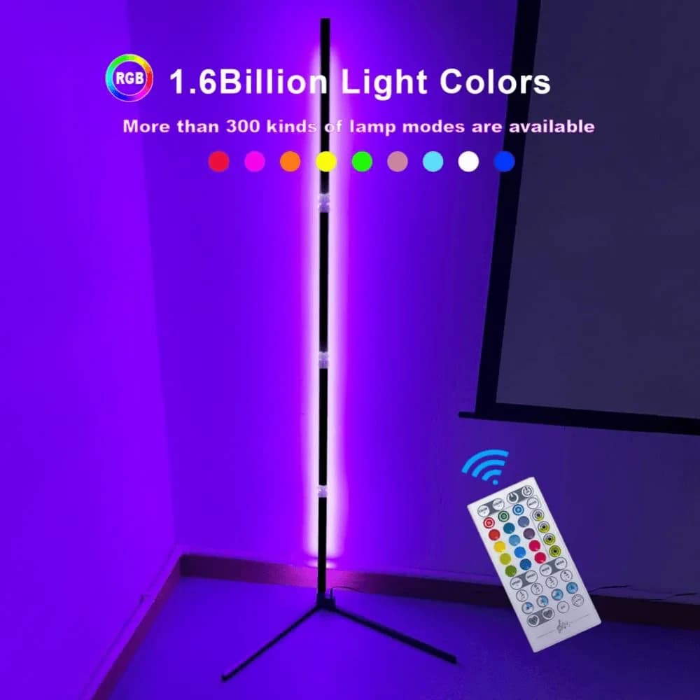 LED Floor Lamp RGB Modern Corner Decoration
