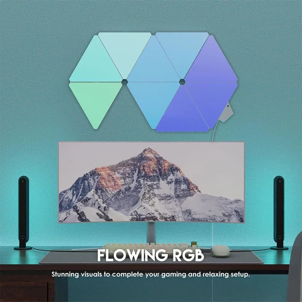 Fantech Smart RGB Triangle Light Panels Set SLP0103 + LA1ALP 9pcs