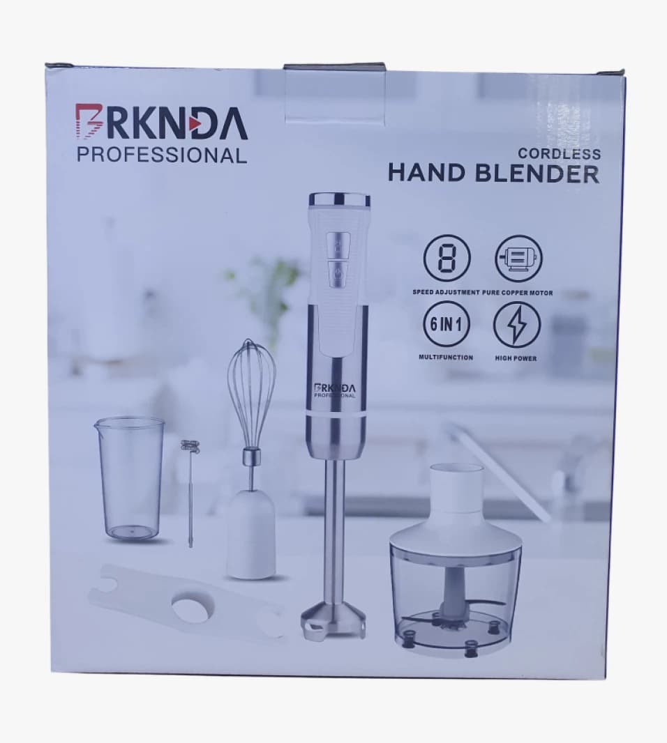 BRKNDA Professional Cordless Hand Blender Multi-Function for Advanced Users & Kitchen Applications