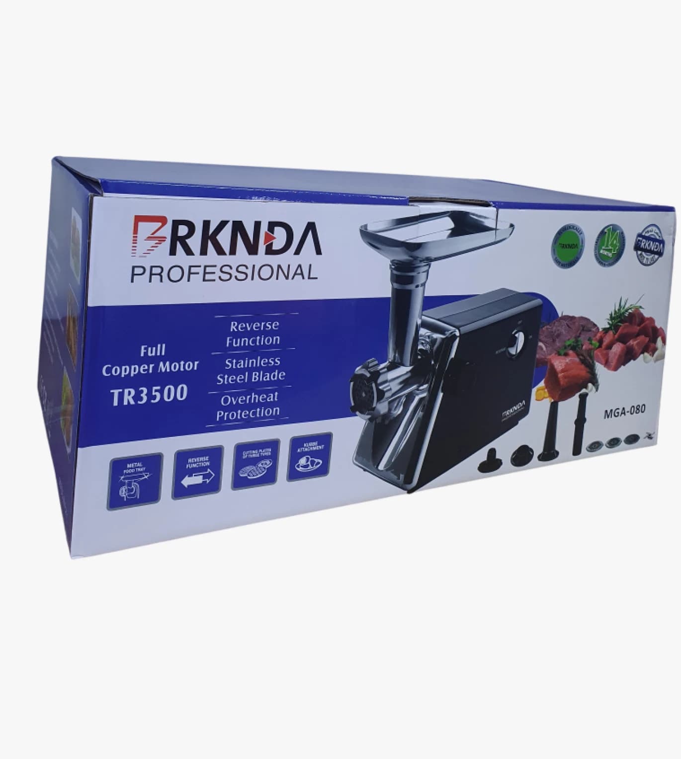 BRKNDA Professional Meat Grinder with High Efficiency Design for Home Chefs and Cooking Enthusiasts
