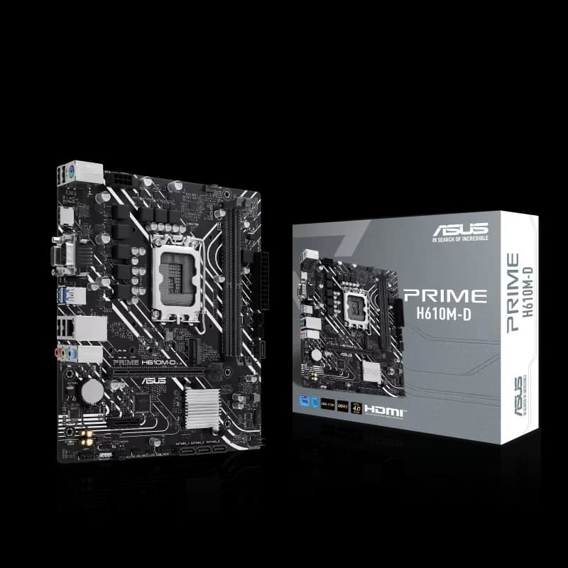 ASUS PRIME H610M-D DDR5 micro-ATX LGA1700 Motherboard