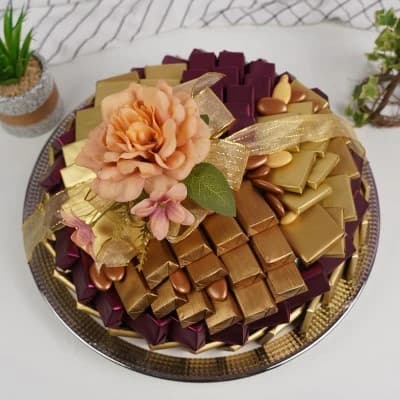 Chocolate Gift Plate 40D