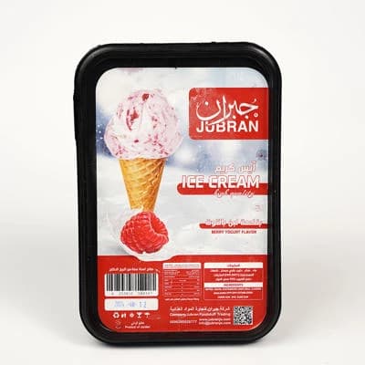Jibran Ice Cream 1kg Blueberry Yogurt