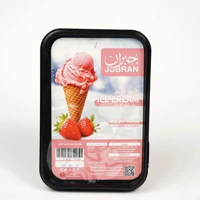 Jobran Ice Cream 1kg Strawberry