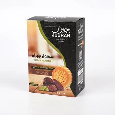 Jobran Date Maamoul with Cardamom 20 Pieces