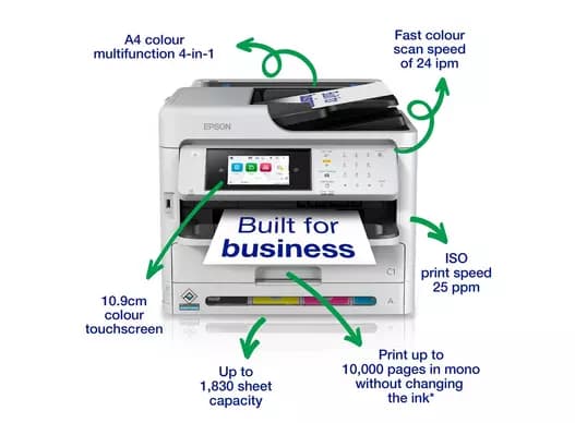 Epson WorkForce Pro WF-C5890DWF Inkjet Printer