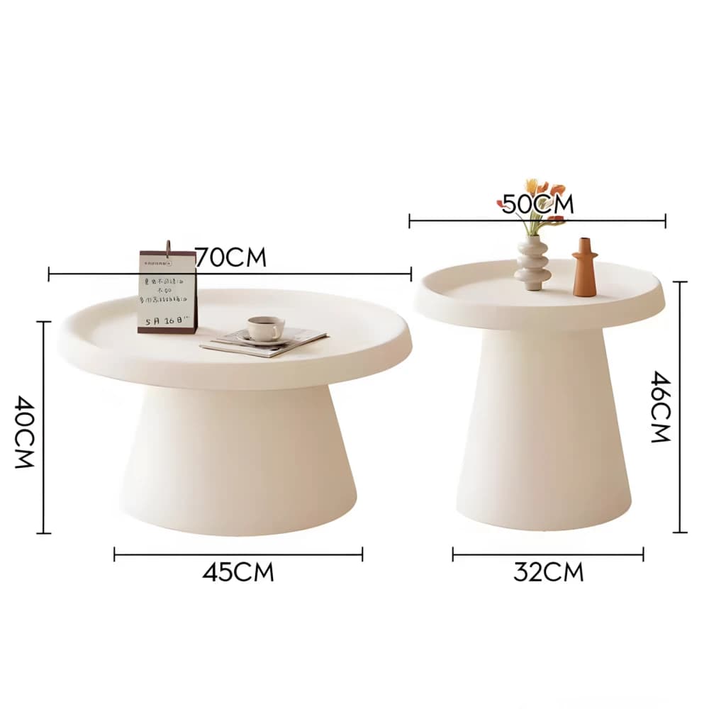 Plastic Table Set - 2 Pcs