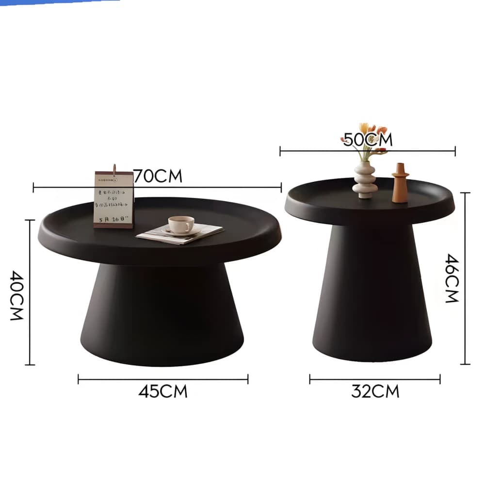 Plastic Table Set - 2 Pcs