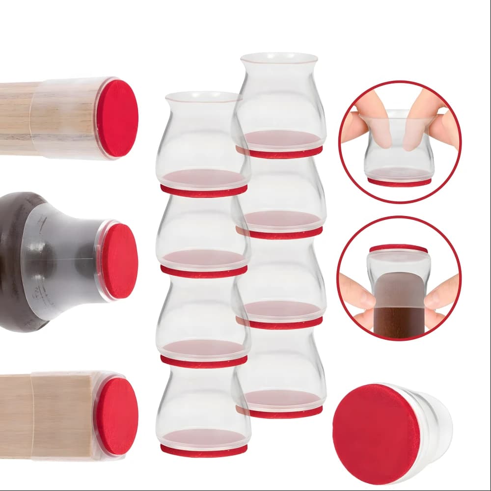 Chair Sliders - 8 Pcs