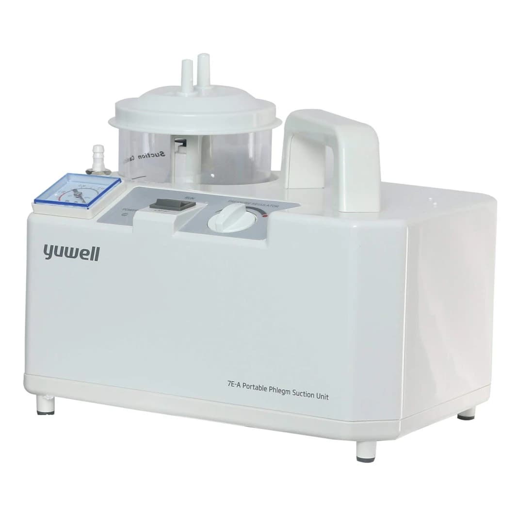 Portable Suction Pump | Portable Phlegm Suction Unit | Yuwell | 7E-A