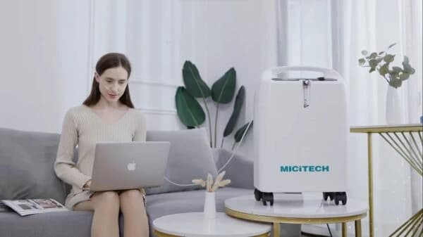 مولد الأكسجين | جهاز توليد الأكسجين | 5 لتر/دقيقة | MICiTECH CP503