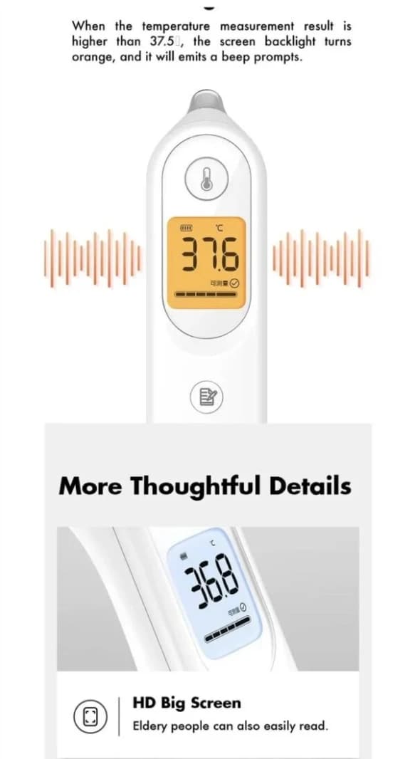 Infrared Ear Thermometer | Yuwell | YHT200