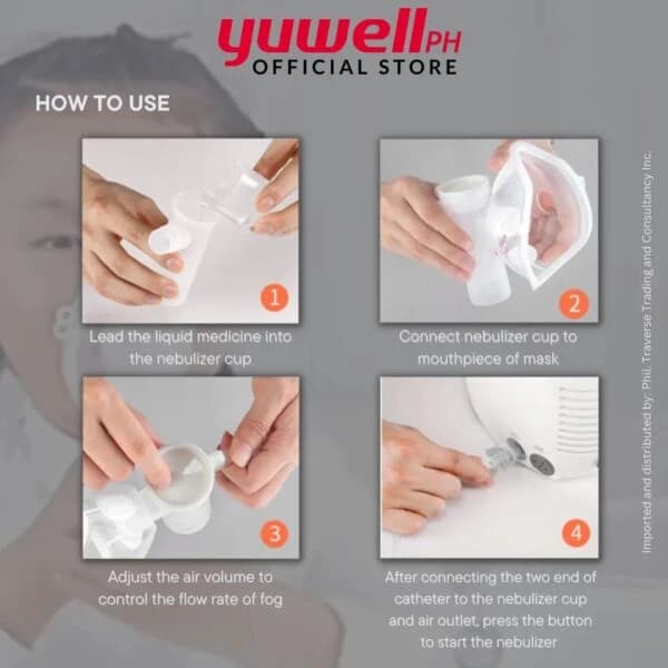 جهاز البخاخة | كمبروسر مكبس | Yuwell 403T